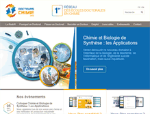 Tablet Screenshot of docteurs-chimie.org